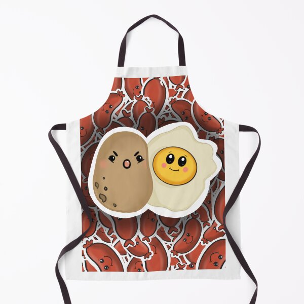 Item preview, POTATO AND EGG WITH A SIDE OF SAUSAGE designed and sold by Artsbymeli.