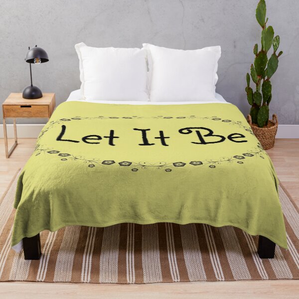 Item preview, Let It Be designed and sold by QuotesDogma.