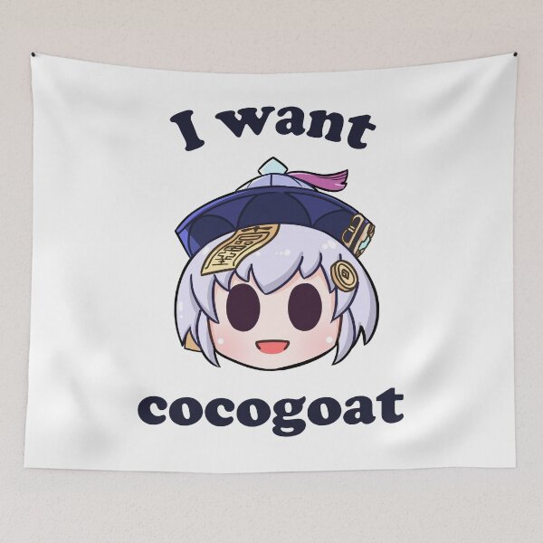 Item preview, Genshin impact Qiqi cocogoat chibi designed and sold by Morcawork.