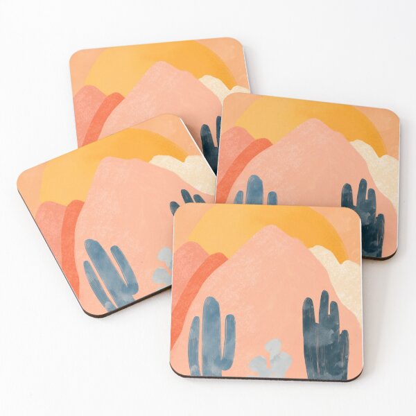 Item preview, Desert Mountains & Cacti designed and sold by bylittlefeather ..