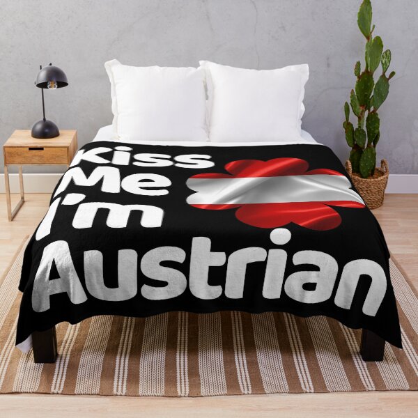 Item preview, Kiss Me I am Austrian from Austria designed and sold by elhefe.