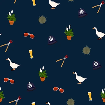 Artwork thumbnail, Hot Fuzz Pattern by SpectreSparkC