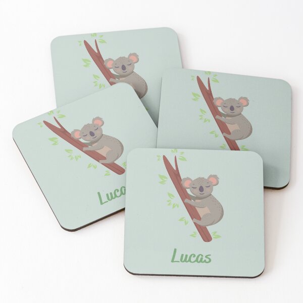 Item preview, Lucas Boys Name Koala Print designed and sold by melbournegirl.