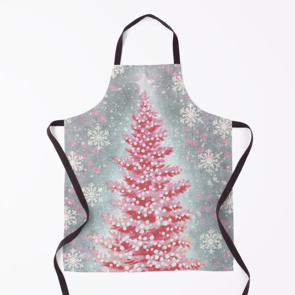 Artikelvorschau, Vintage rosa Weihnachtsbaum Schneeflocken entworfen und verkauft von JimNEmDesigns.
