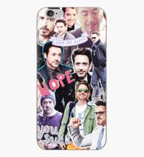 Robert Downey Jr. fangirl edit tumblr collage iPhone Case