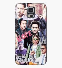 Funda/vinilo para Samsung Galaxy Robert Downey Jr. fangirl editar collage tumblr