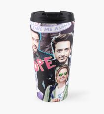 Robert Downey Jr. fangirl edit tumblr collage Travel Mug