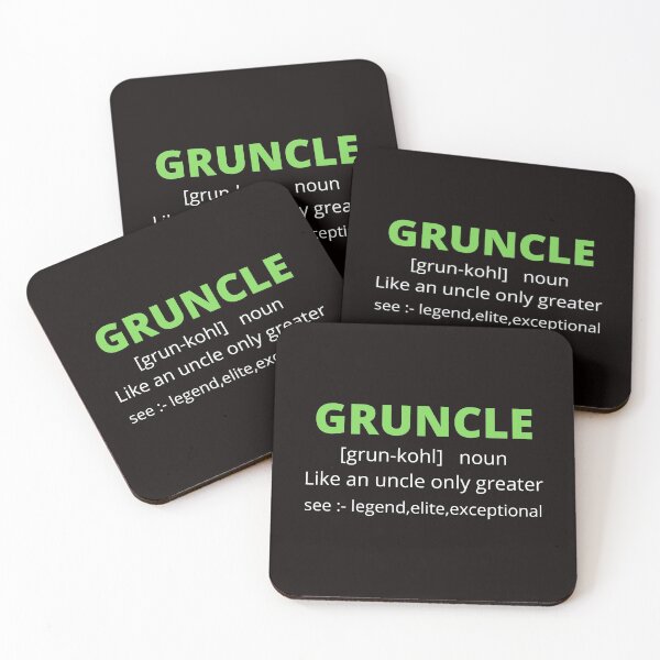Item preview, GRUNCLE - like an uncle only greater designed and sold by shane62.