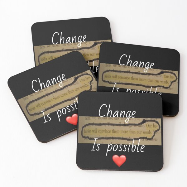 Item preview, CHANGE IS POSSIBLE designed and sold by DIRTY-GECKO.