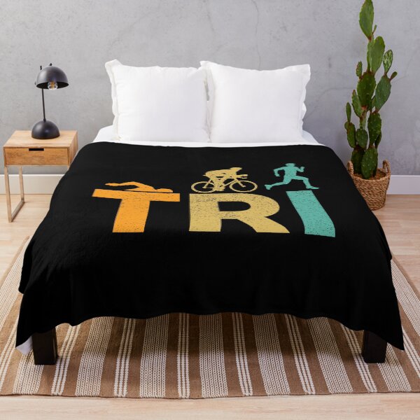 Item preview, Triathlon Vintage Eat Sleep Swim Bike Run designed and sold by EstelleStar.
