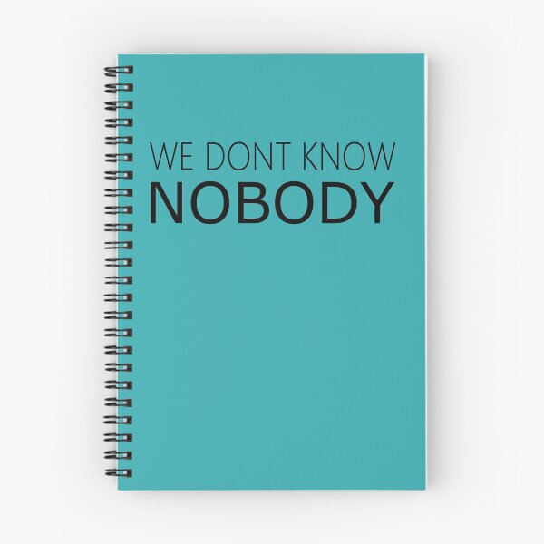 Item preview,  We Don't Know Nobody Funny Women, men and Kids Gifts designed and sold by FunnyDSN.