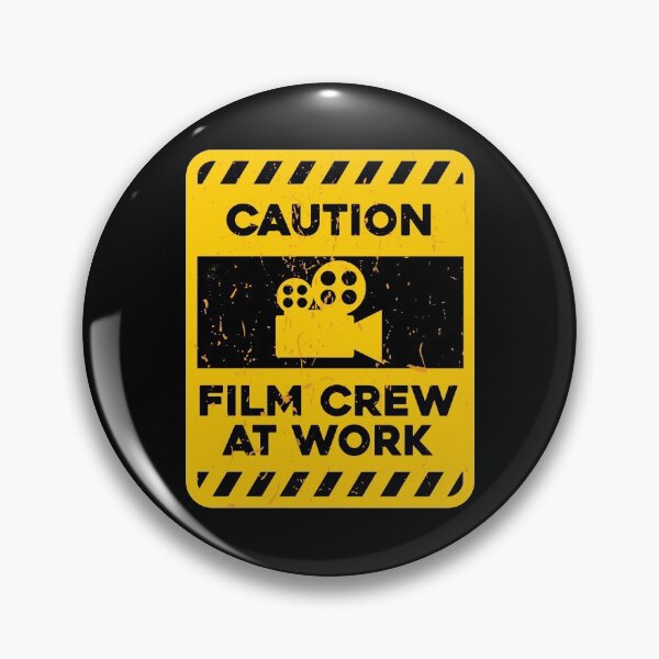 Item preview, CAUTION Film Crew At Work designed and sold by ArqDezines.