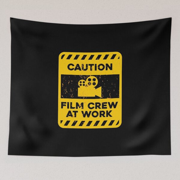 Item preview, CAUTION Film Crew At Work designed and sold by ArqDezines.
