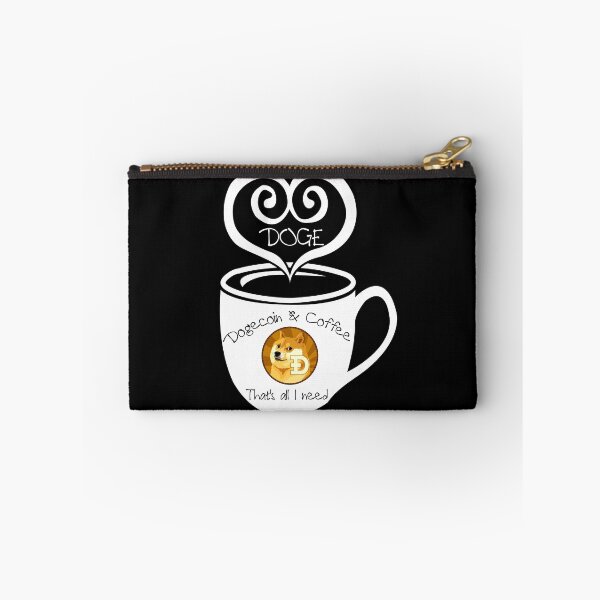 Item preview, Dogecoin and Coffee That's All I Need  designed and sold by Bitcoin-Fashion.