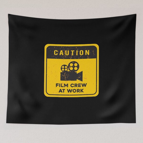 Item preview, CAUTION Film Crew At Work - Camera designed and sold by ArqDezines.