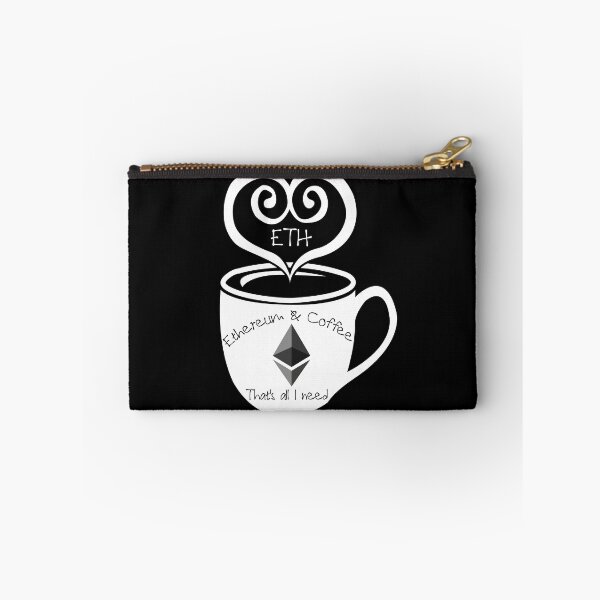 Artikelvorschau, Ethereum und Kaffee, das ist alles was ich brauche entworfen und verkauft von Bitcoin-Fashion.