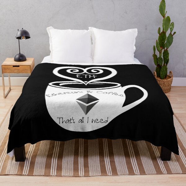Item preview, Ethereum and Coffee That's All I Need  designed and sold by Bitcoin-Fashion.