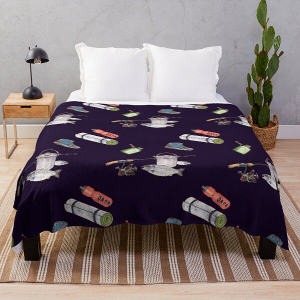 Item preview, Patrón de camping, pesca y senderismo. designed and sold by Arinom.