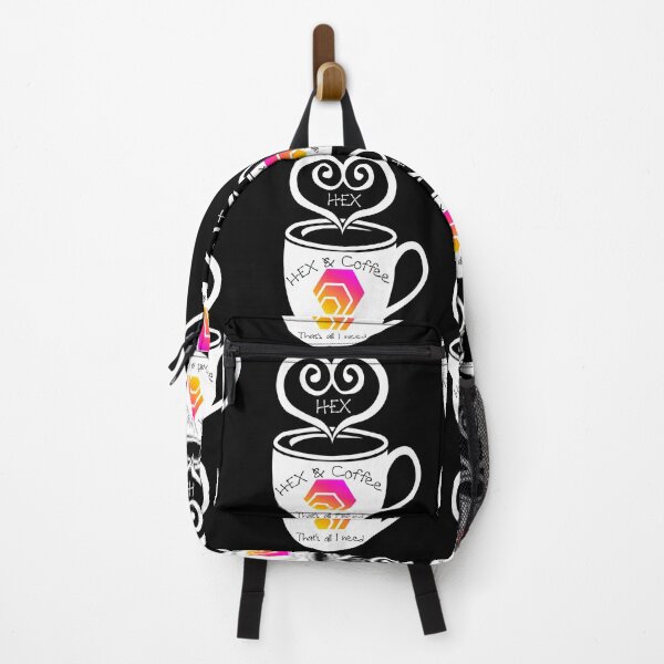 Item preview, HEX and Coffee That's All I Need  designed and sold by Bitcoin-Fashion.