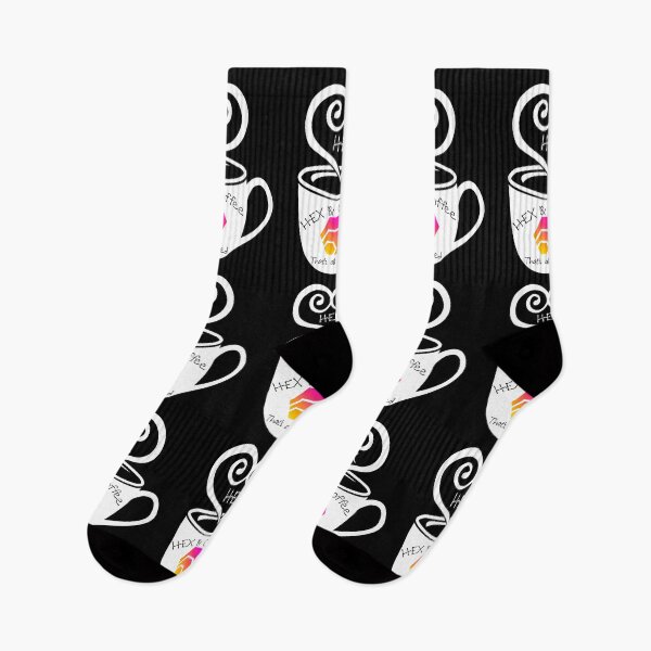 Item preview, HEX and Coffee That's All I Need  designed and sold by Bitcoin-Fashion.