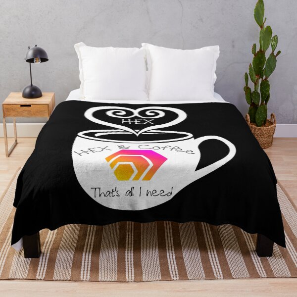 Item preview, HEX and Coffee That's All I Need designed and sold by Bitcoin-Fashion.