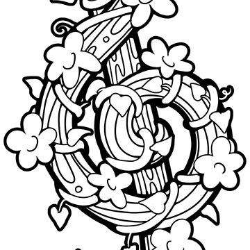 Artwork thumbnail, Vine Clef by joabt