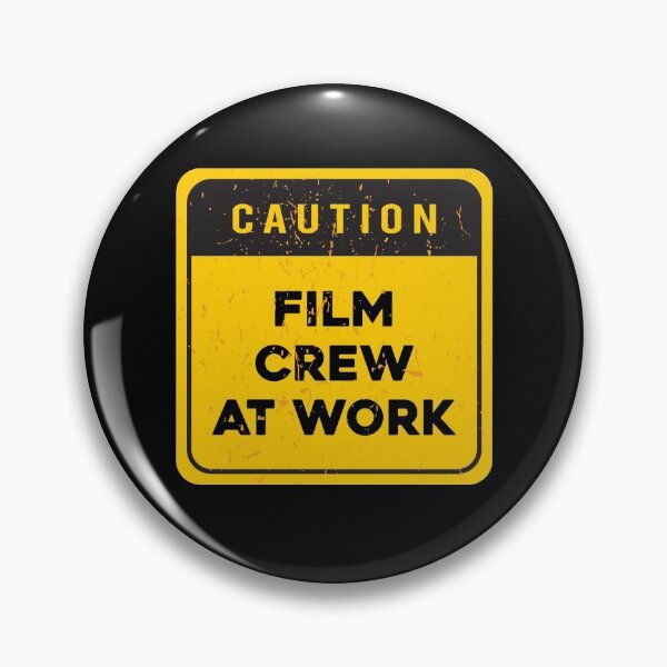 Item preview, CAUTION Film Crew At Work designed and sold by ArqDezines.