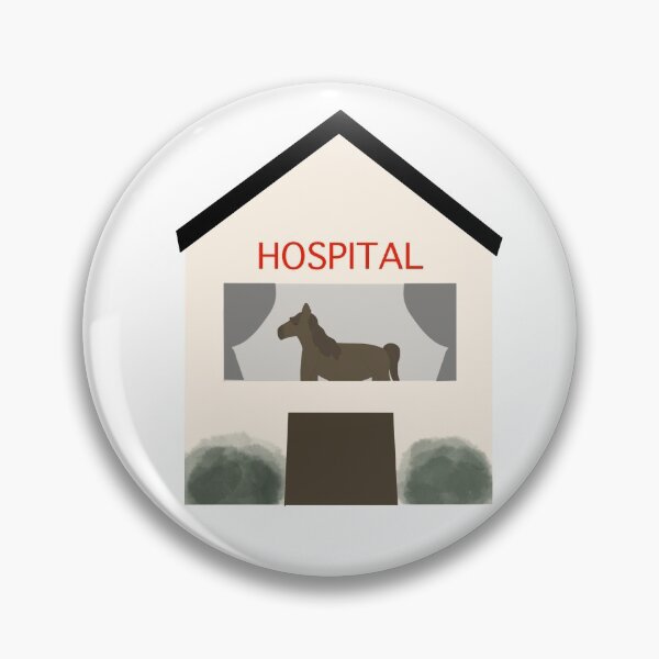 Item preview, horse in a hospital designed and sold by Hannah Erwin.
