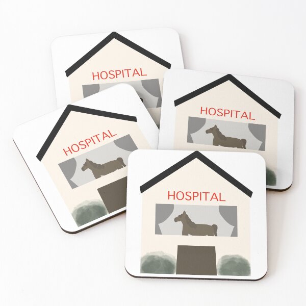 Item preview, horse in a hospital designed and sold by Hannah Erwin.