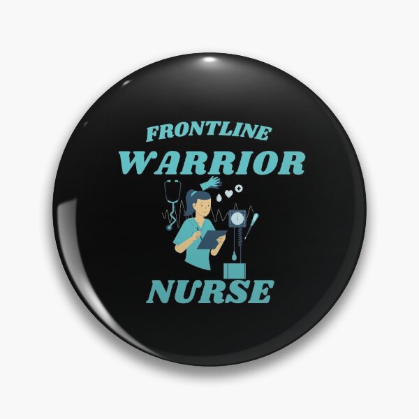 Item preview, Frontline Warrior Nurse designed and sold by Gmaish.