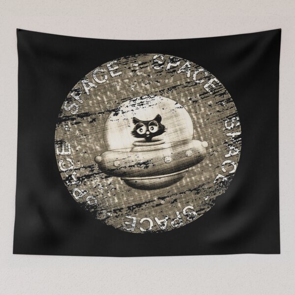 Item preview, Space cat designed and sold by BernhArt.