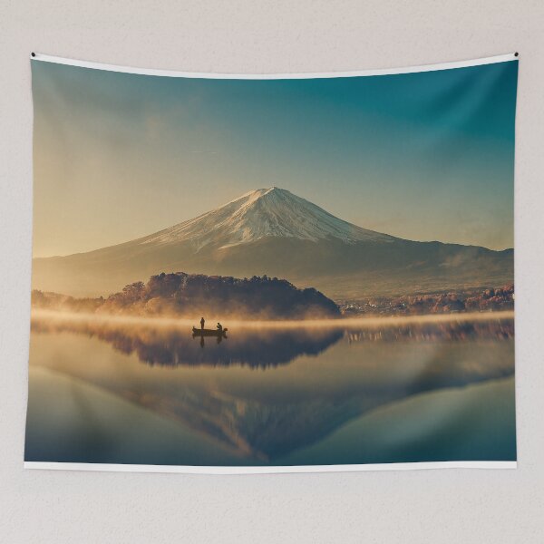 Item preview, Beautiful Fuji View With Sunrise designed and sold by JTS STORE.