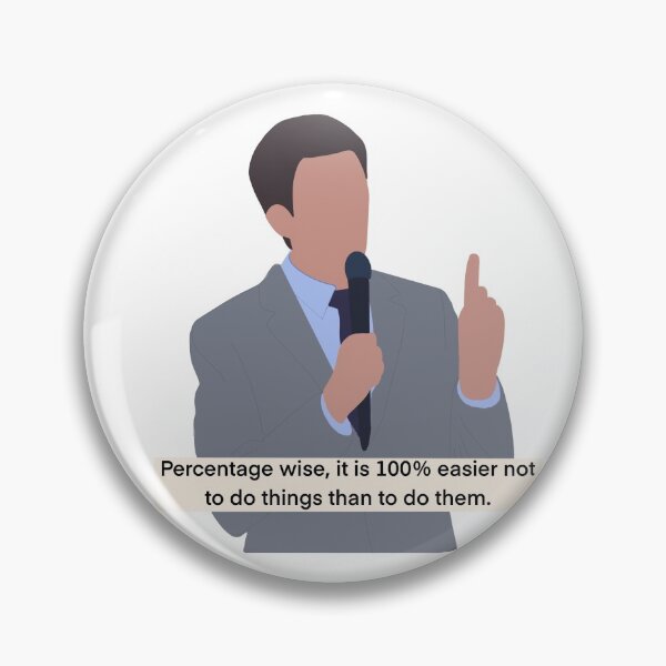 Item preview, John mulaney quotes designed and sold by Hannah Erwin.