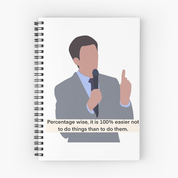 Item preview, John mulaney quotes designed and sold by Hannah Erwin.