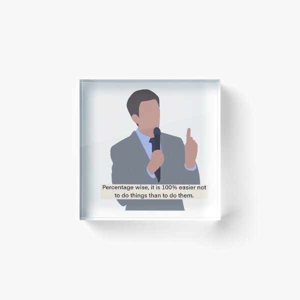 Item preview, John mulaney quotes designed and sold by Hannah Erwin.