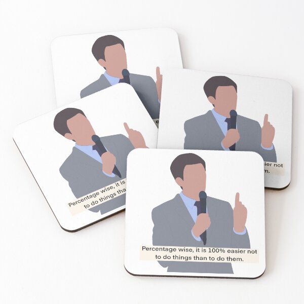 Item preview, John mulaney quotes designed and sold by Hannah Erwin.