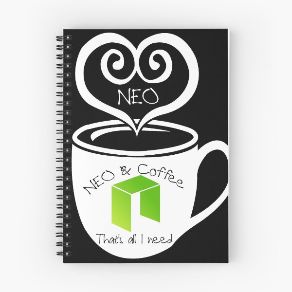 Artikelvorschau, Neo und Kaffee das ist alles was ich brauche entworfen und verkauft von Bitcoin-Fashion.