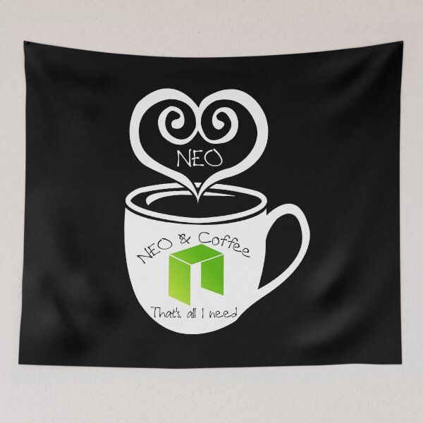 Item preview, Neo and Coffee That's All I Need  designed and sold by Bitcoin-Fashion.
