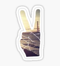 Tumblr San Fransisco City Sticker Sticker