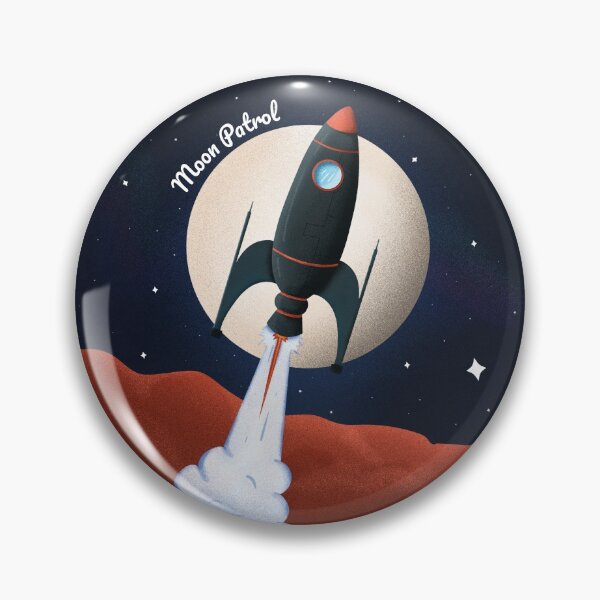 Item preview, Moonpatrol Spaceship designed and sold by MADINKSHOP.