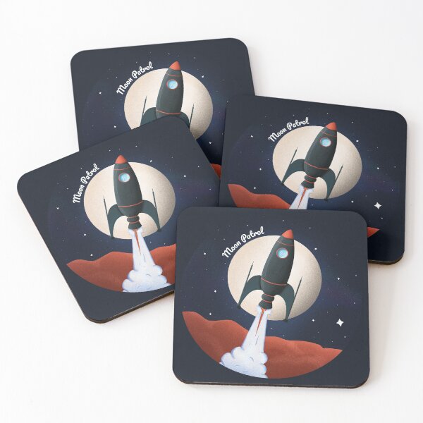 Item preview, Moonpatrol Spaceship designed and sold by MADINKSHOP.