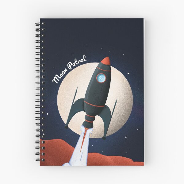 Item preview, Moonpatrol Spaceship designed and sold by MADINKSHOP.