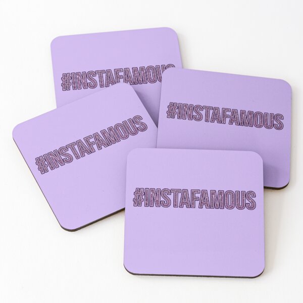 Item preview, Instafamous purple glitter hashtag designed and sold by GlamourChick.