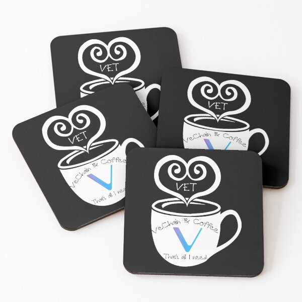 Item preview, VeChain VET and Coffee That's All I Need  designed and sold by Bitcoin-Fashion.