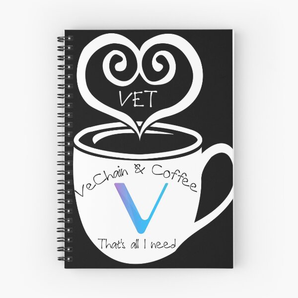 Item preview, VeChain VET and Coffee That's All I Need  designed and sold by Bitcoin-Fashion.