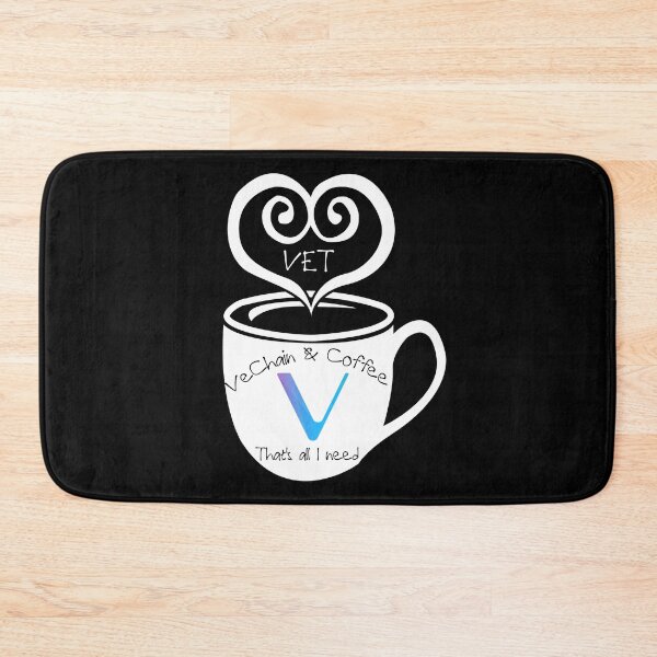 Item preview, VeChain VET and Coffee That's All I Need  designed and sold by Bitcoin-Fashion.