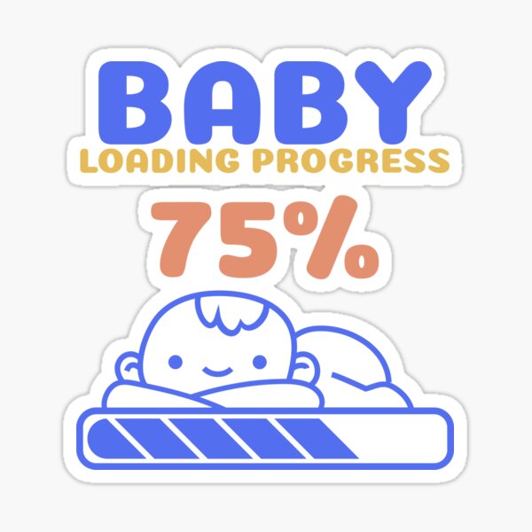 Baby Loading 95 Sticker By Titanrn Redbubble Baby Loading 95 Sticker By Titanrn Redbubble