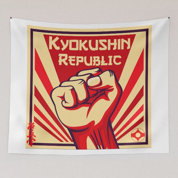 Item preview, Kyokushin Karate Republic - Martial Arts Design designed and sold by Zanshin-Art.