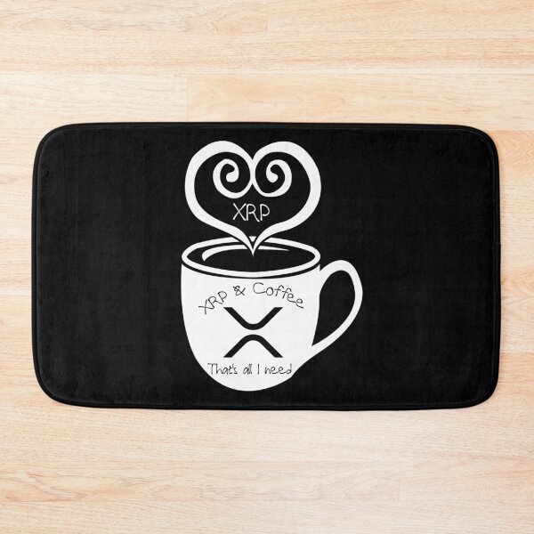 Item preview, Ripple XRP and Coffee That's All I Need  designed and sold by Bitcoin-Fashion.