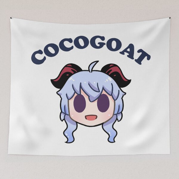 Item preview, Genshin impact Ganyu cocogoat designed and sold by Morcawork.